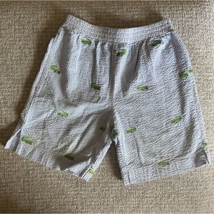 🐊 Seersucker boy shorts 🐊